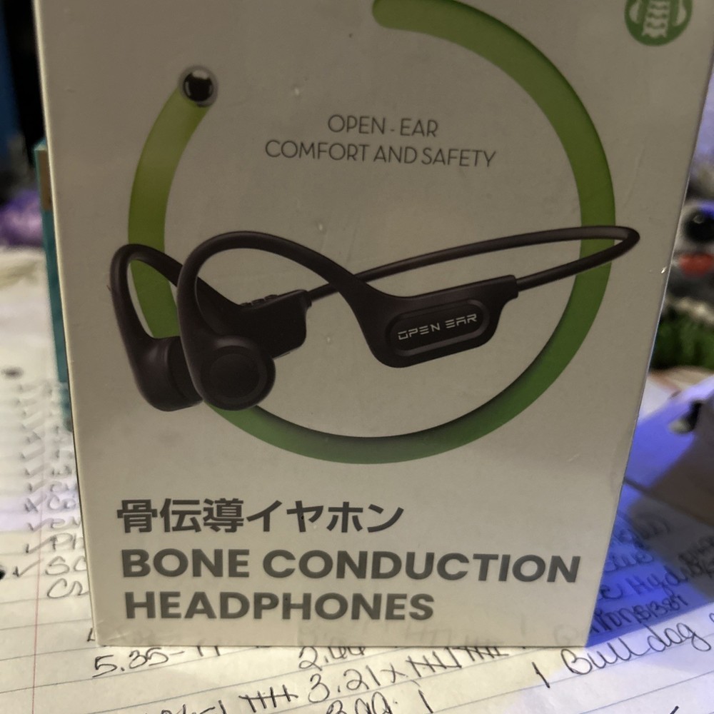 Bone Conduction Headphones Bluetooth 5.3 Sports Earphones