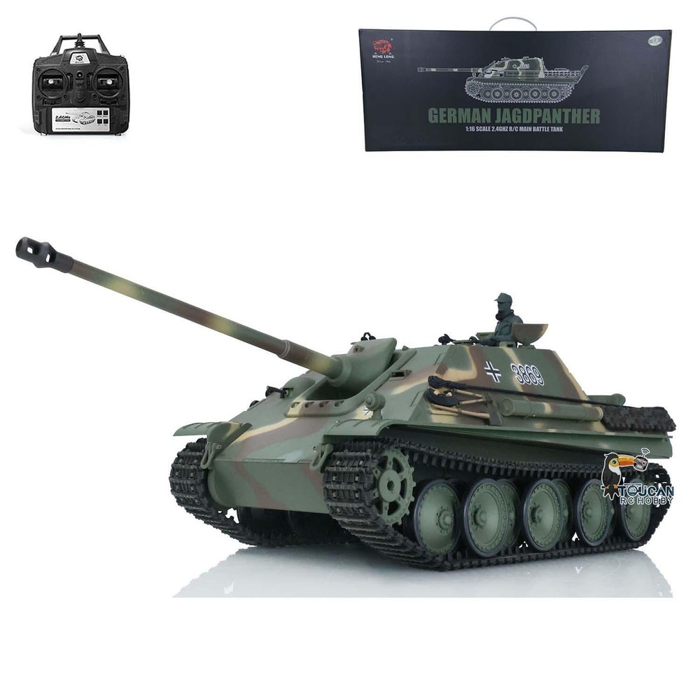 Promotion 1/16 Heng Long TK7.0 German Jagdpanther 3869 RC Tank RTR Radio System