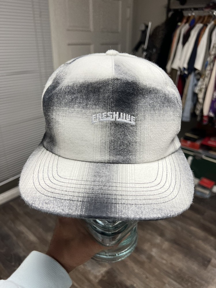 VINTAGE Y2K Fresh Jive Streetwear Hat Supreme 90s Flannel Hat GAT XLarge Skate