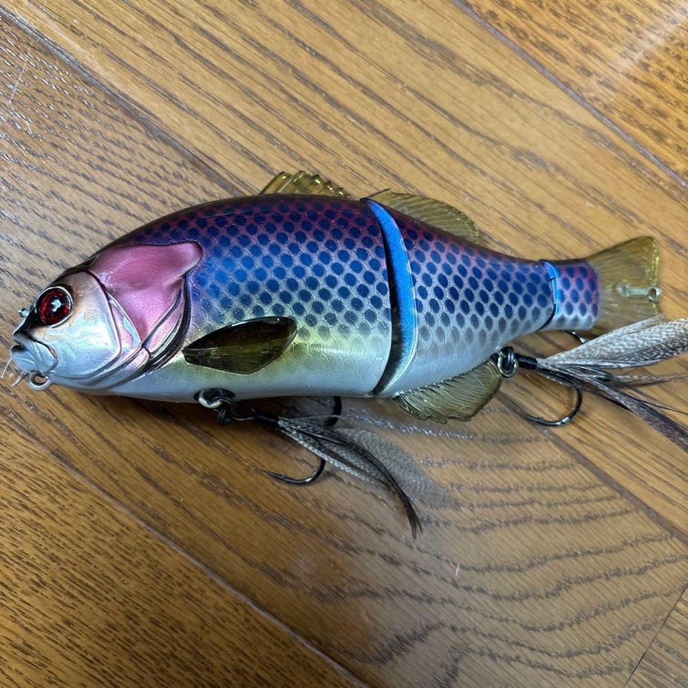 JACKALL Guntarel Big Bait Lure Multicolor Hard Fishing Lure Near Mint
