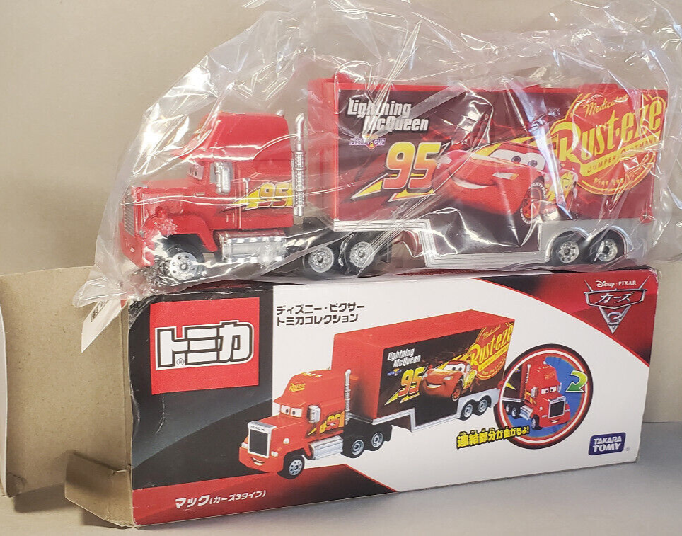 Takara Tomy Disney Pixar Tomica Mack Hauler Cars 3 Type New 95 Mack Diecast