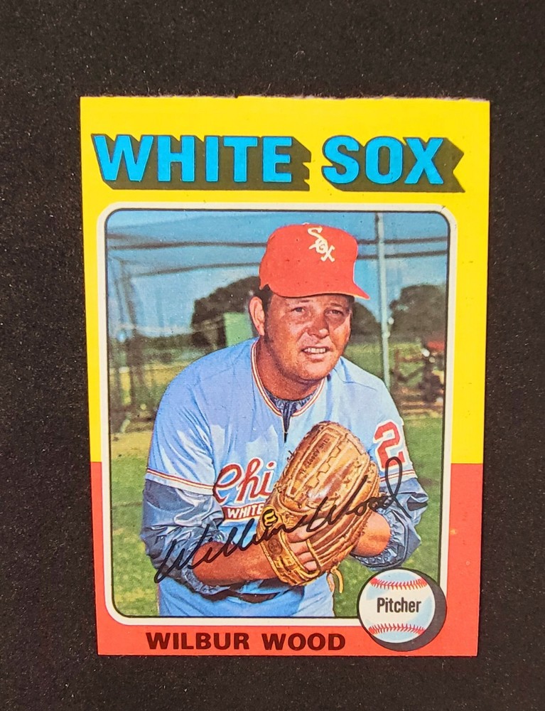 1975 Topps Mini Set-Break #110 Wilbur Wood NR-MINT