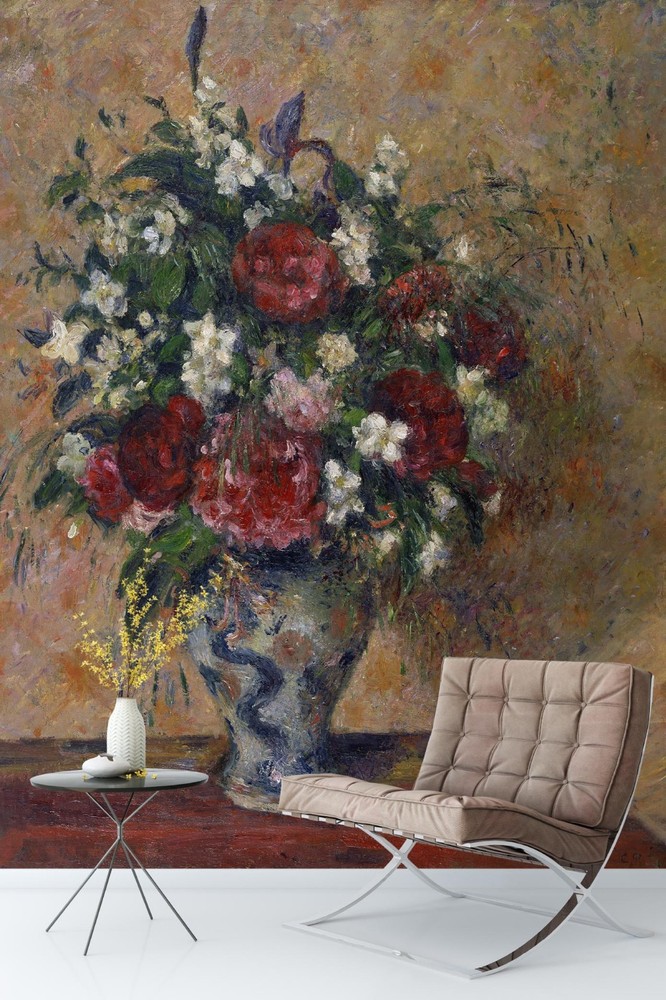 3D Flowers Still Life Oil Painting Wall Murals Wallpaper Murals Wall Sticker 177