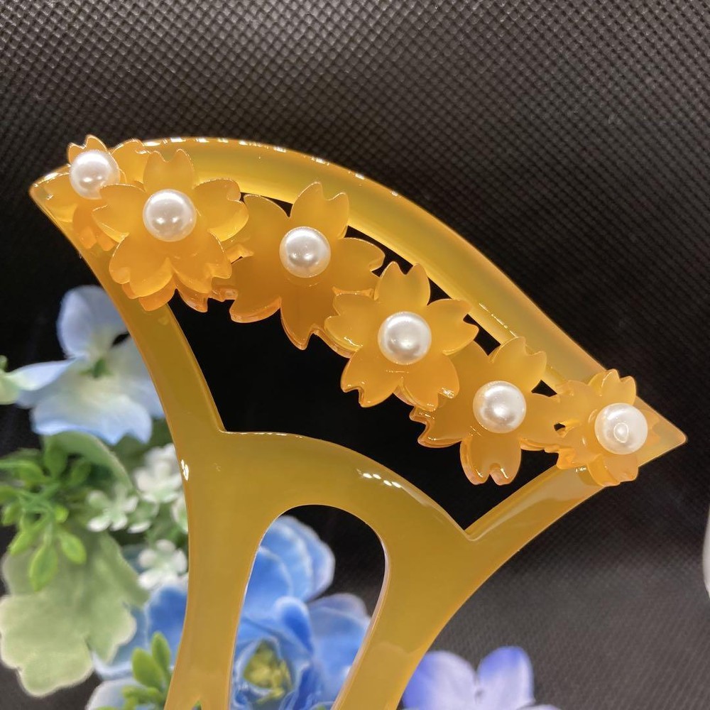 Konomi Bachi Kimono Hairpin Type 0425 Elegant Wedding Accessory