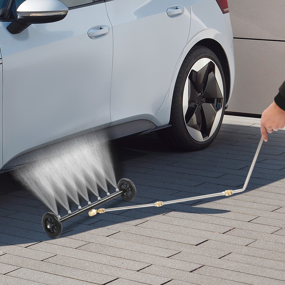 2-in-1 Underbody Pressure Washer with 7 Nozzles for Deep Cleaning