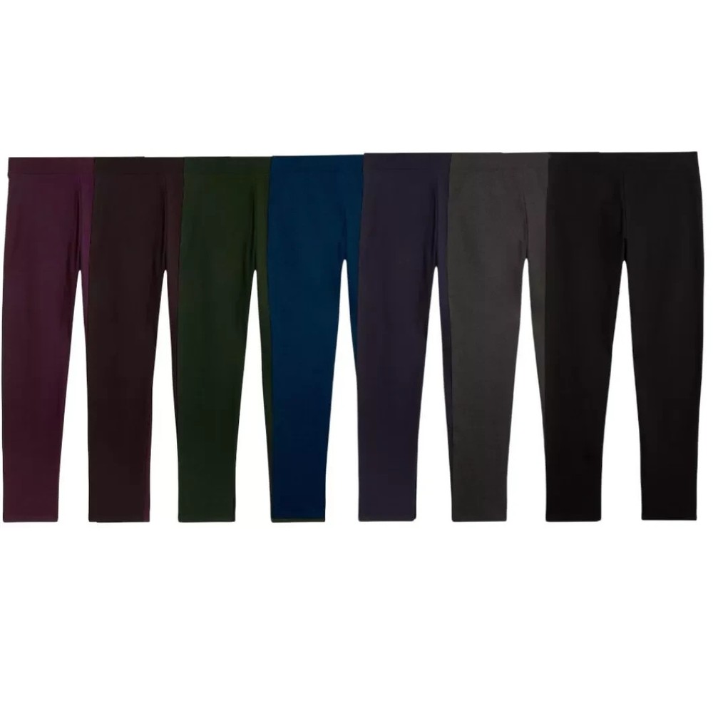 m&s LADIES STRAIGHT JOGGERS Cotton Rich Elasticated Waist High Rise Pants ex