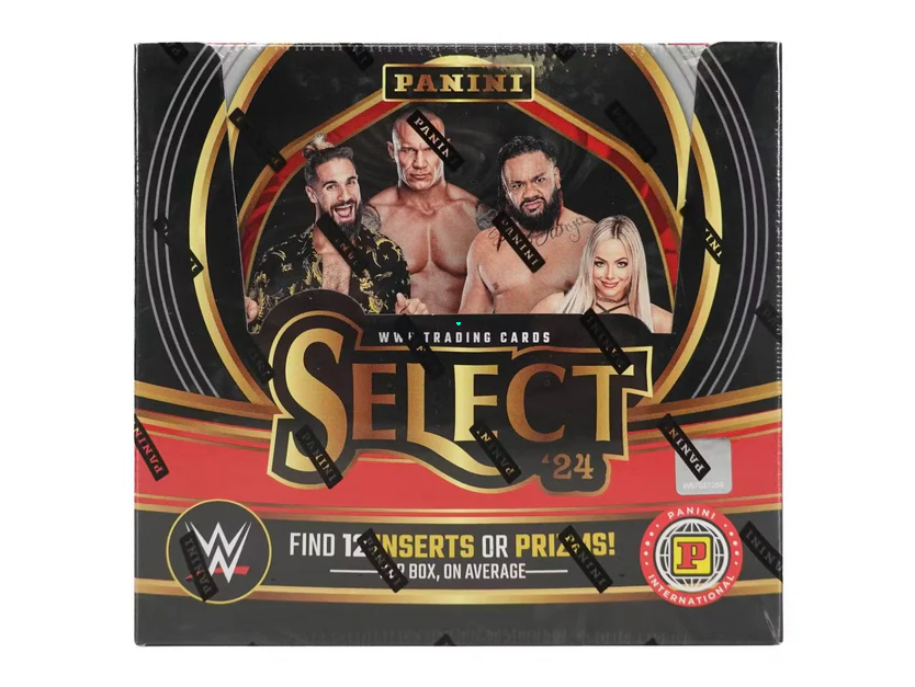 2024 PANINI SELECT WWE WRESTLING INTERNATIONAL HOBBY BOX *RARE*