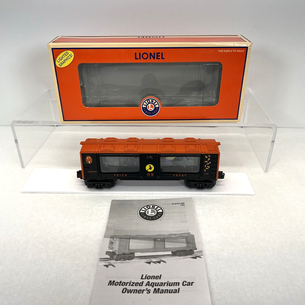 Lionel O Gauge Halloween Trick or Treat Aquarium Car 6-36830 New