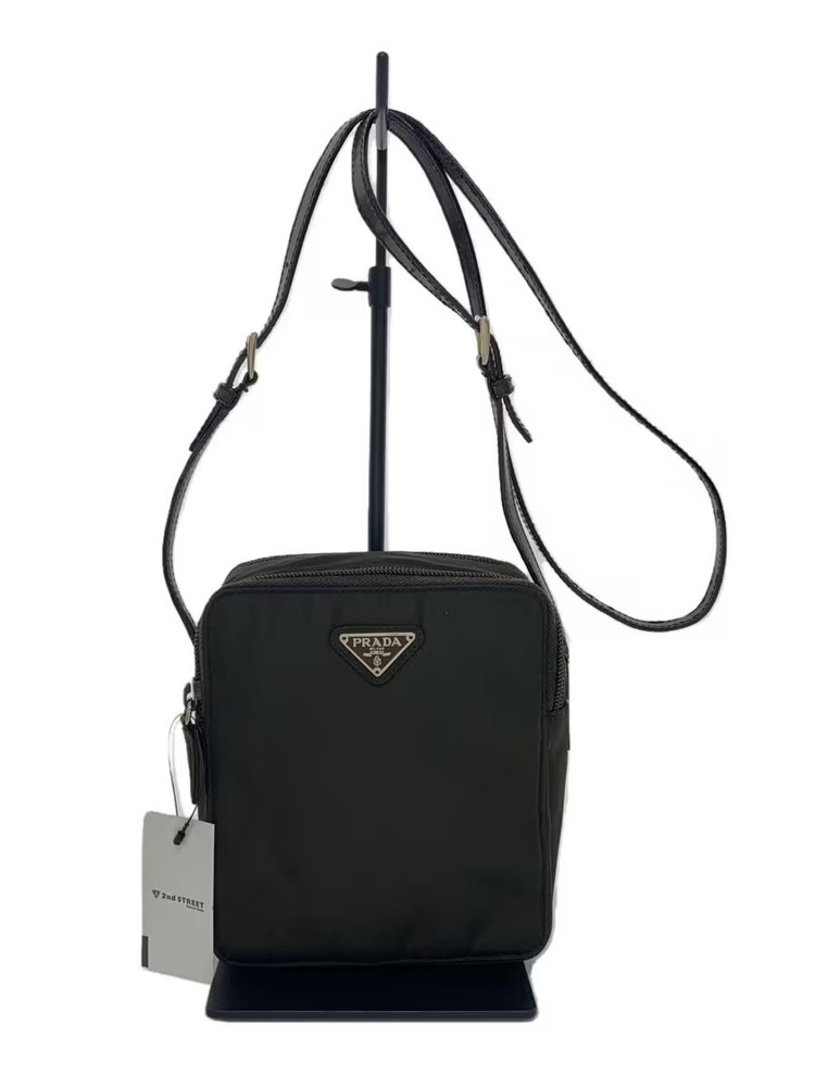 RARE Prada Square Mini Nylon Shoulder Bag KHK