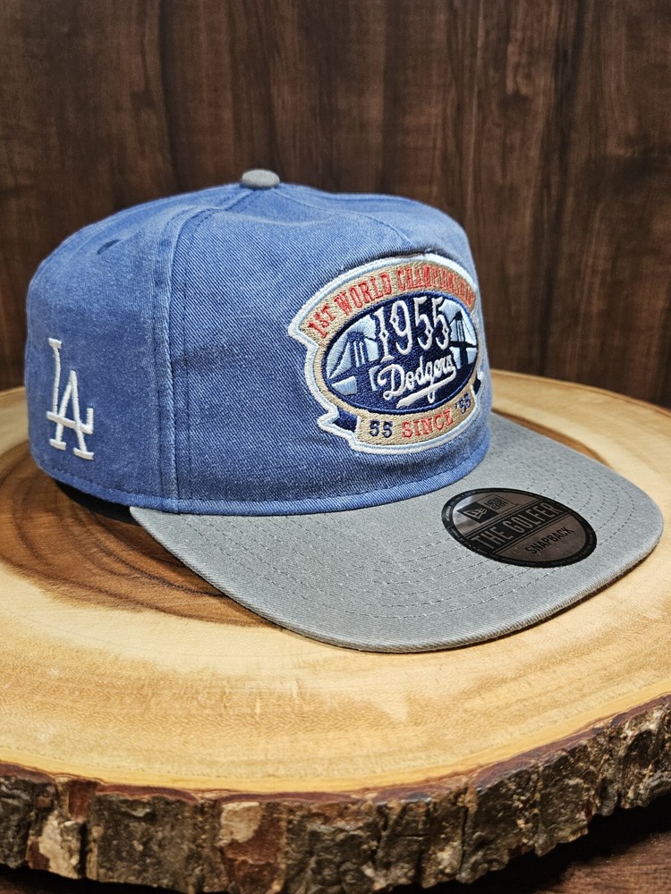 LA Dodgers 1955 World Series New Era SnapBack Adjustable Golf Hat