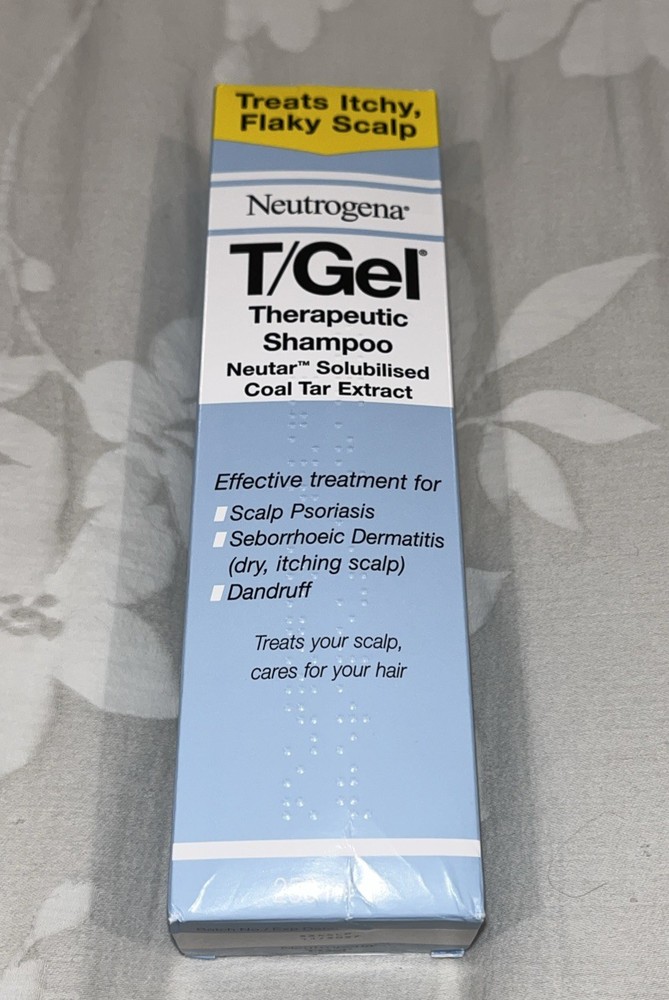 Neutrogena T/Gel Therapeutic Shampoo 8.5 Fl Oz New Look NWT Fresh Scalp Care