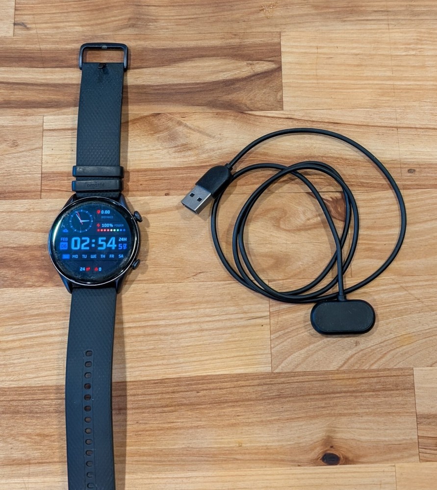 Amazfit GTR 3 Pro 46mm Aluminum Case with Sport Band Smart Watch - Infinite...