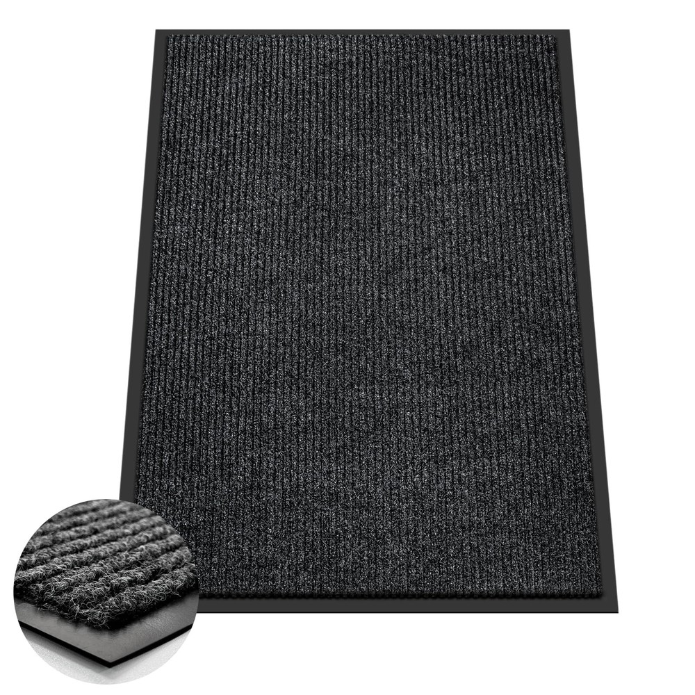 Azadx 3x4 Heavy Duty Non-Slip Indoor Outdoor Front Door Mat