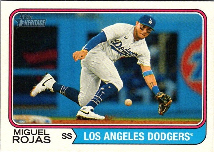 2023 Topps Heritage High Number - #523 Miguel Rojas