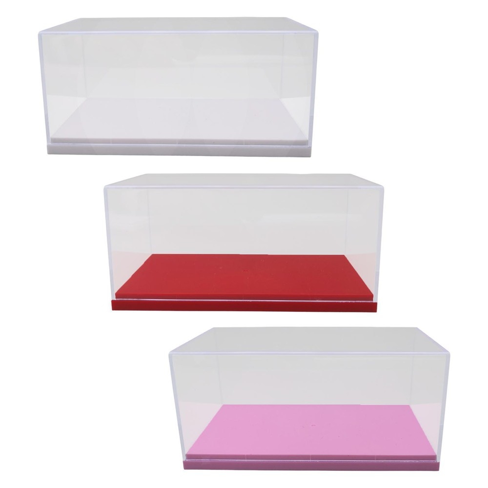 1:43 Toy Cars Showcase Display Stand Countertop Home Decor with Base Acrylic