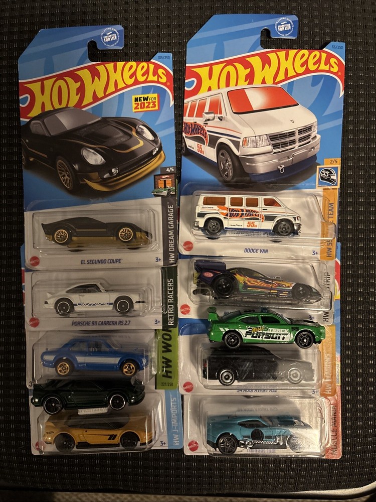 Matchbox/Hot Wheels Lot Of 10 For $13. Free Shipping/ porsche/ Acura/ Dodge/Audi
