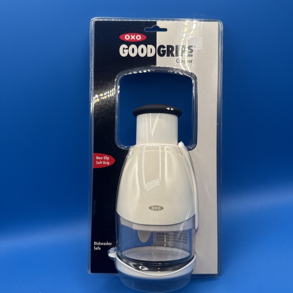 Brand New Oxo Good Grips Chopper in Sealed Packaging White and Black Design