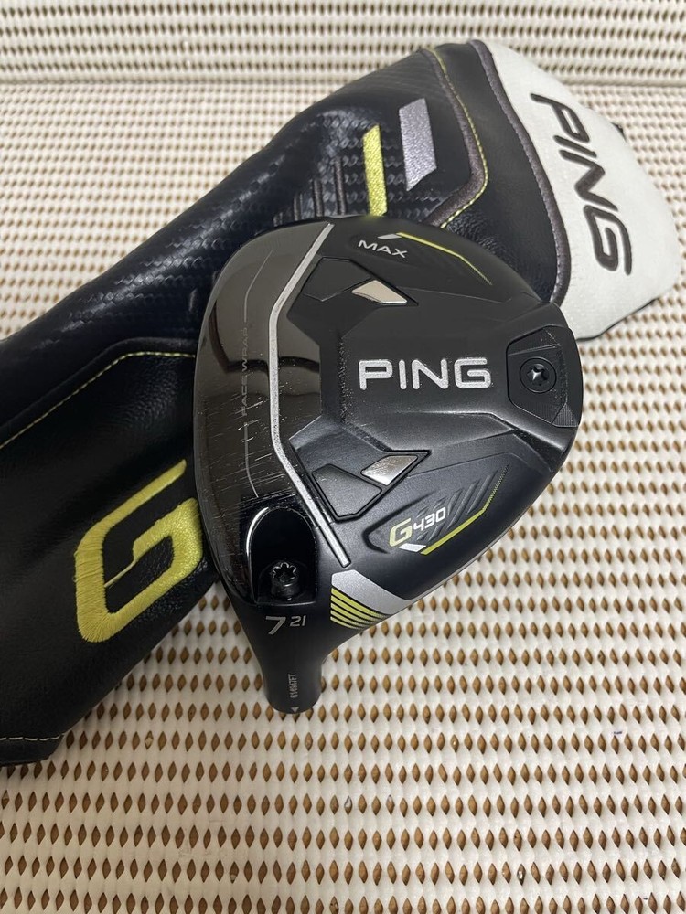 Left G430 Max 7W 21 Single Head W/Hc Ping Fairway Wood Ping Lefty