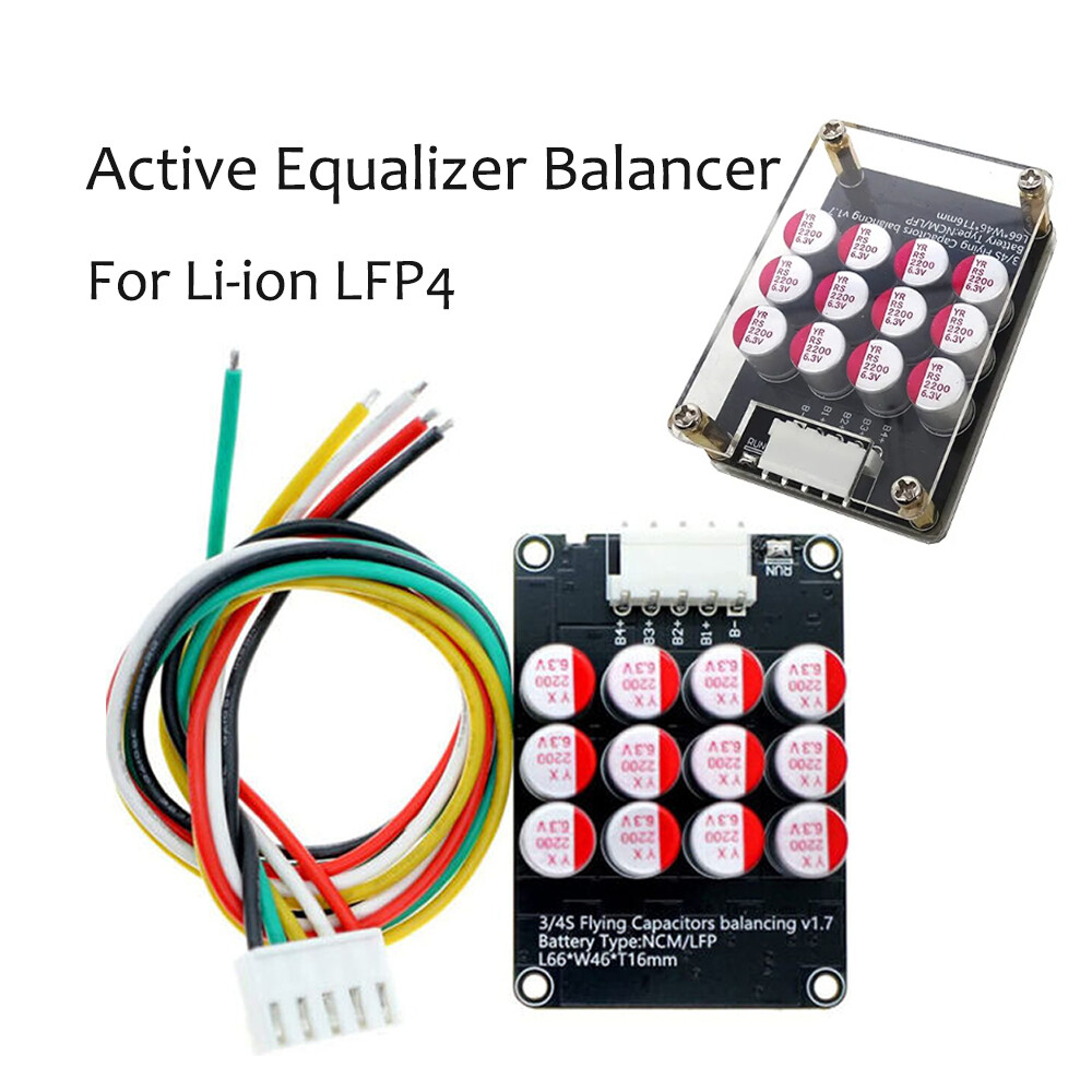 4S 8S 5A Active Equalizer Li-ion/LiFePO4 battery energy transfer capacitor