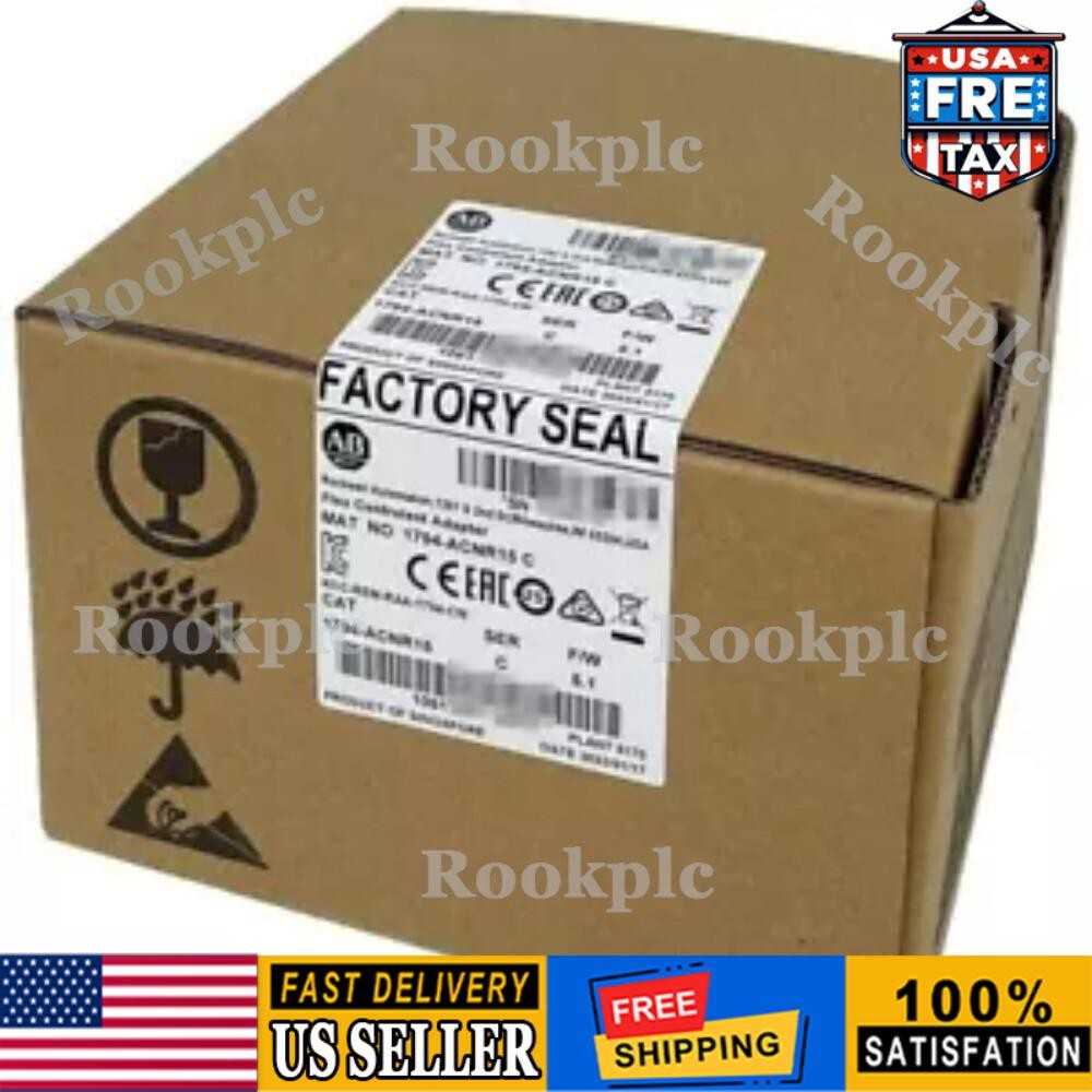 New Factory Sealed AB 1794-ACNR15 C FLEX I/O ControlNet Redundant Adapter Module