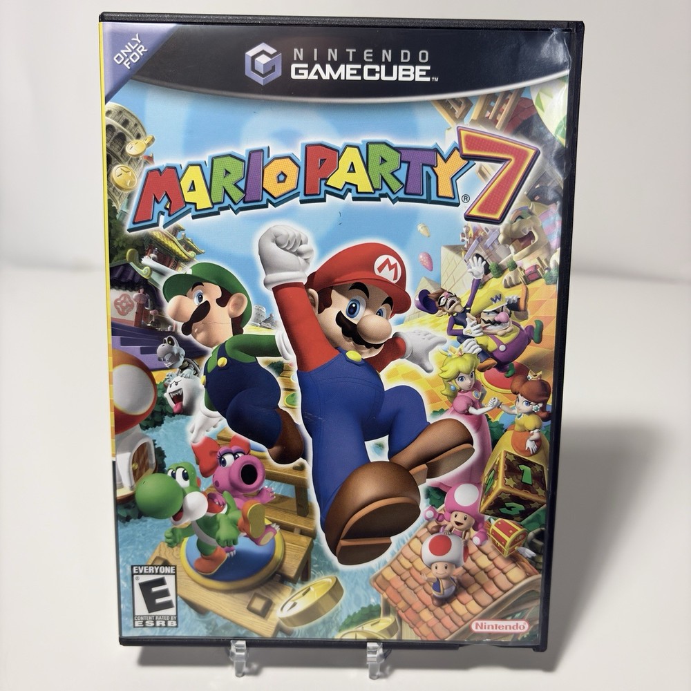 Mario Party 7 Nintendo Gamecube Complete CIB Tested Clean Fast Shipping