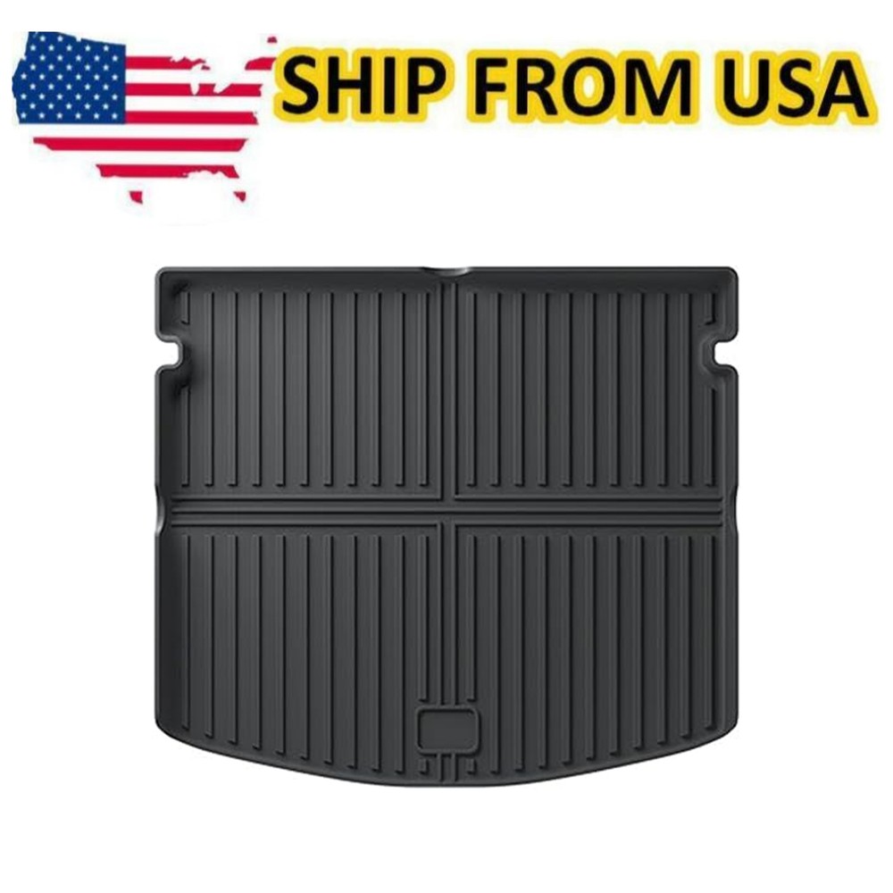 TPO Rear Black Cargo Trunk Tray Liner Floor Mat for 2023-2025 Mazda CX5 CX-5