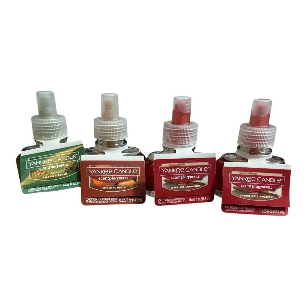 Yankee Candle WallFlowers Refills in Pumpkin Cinnamon Cedar Scents