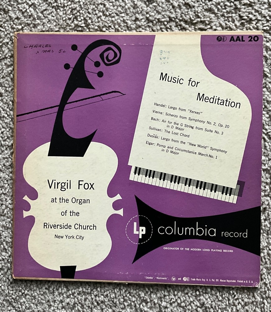 Virgil Fox Music For Meditation  10