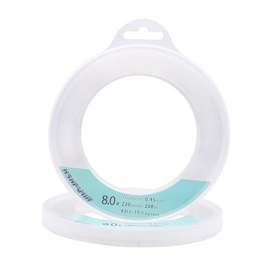 Fishing Line,0.5mm Clear Fishing Wire, 200-meter (656 ft) Strong Nylon
