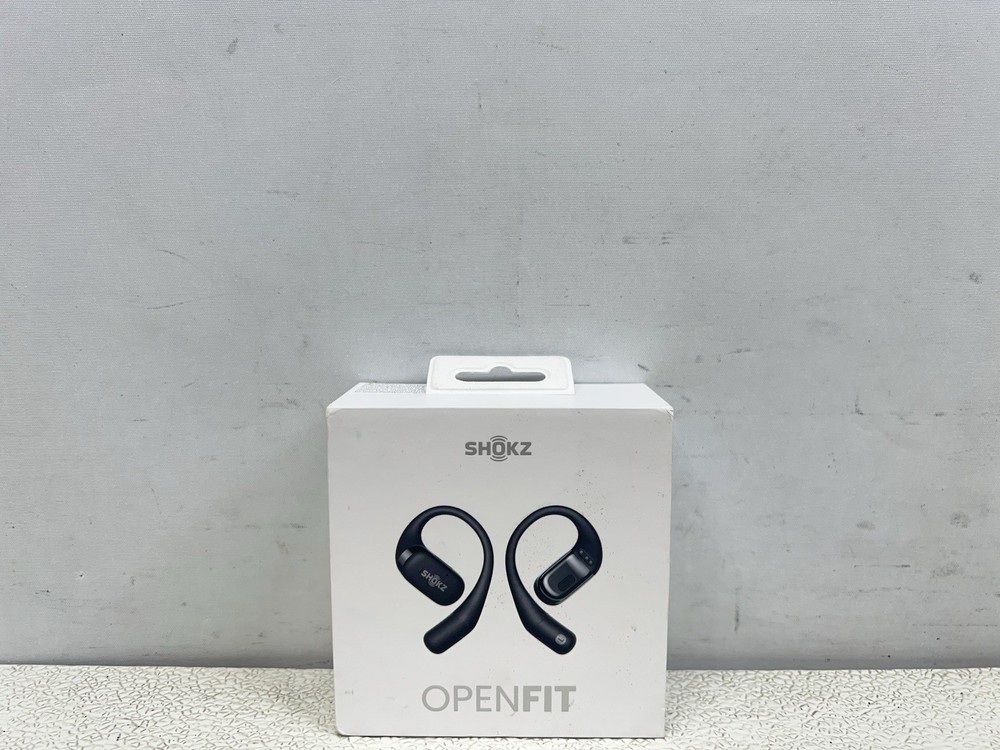 Shokz OpenFit Open-Ear Bluetooth True Wireless Earbuds - Black -