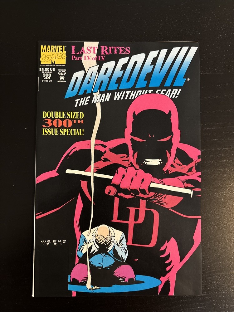Daredevil The man without fear #300 Marvel Comics Book NM- see pics