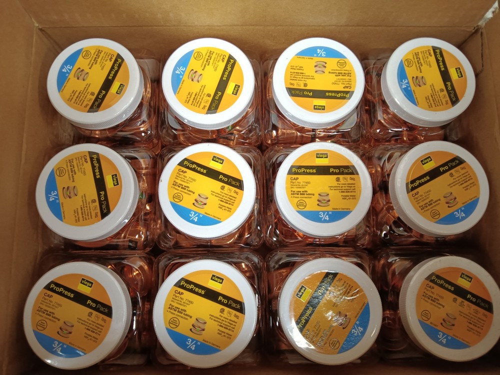 (Lot of 12) Viega ProPress 3/4