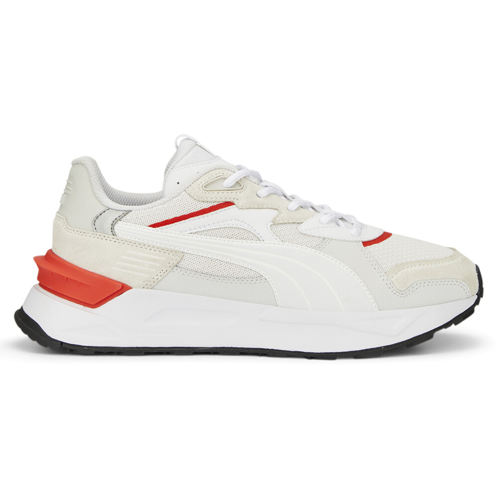 PUMA Mirage Sport Asphalt Mens White Lace-Up Sneakers Casual Shoes 38897804