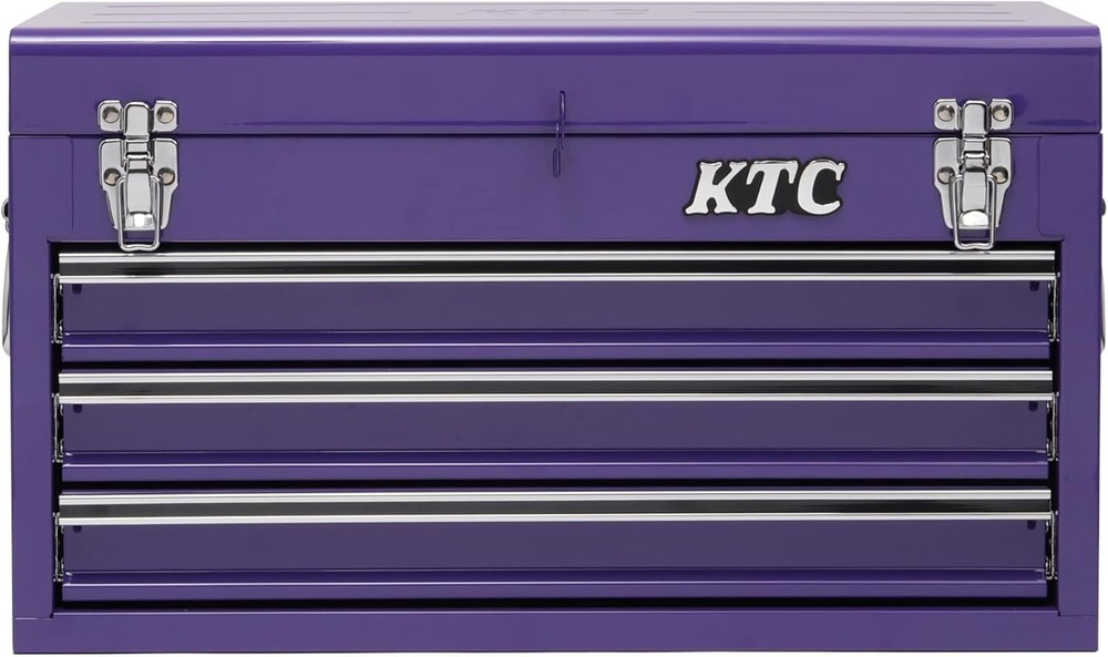 KTC 3-Tier Purple Tool Box with 3 Drawers Limited Edition SKX0213PU2-image