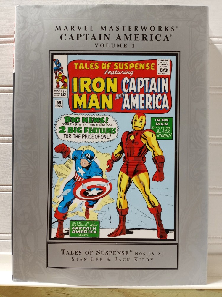 2015 Marvel Masterworks Captain America Volume 1 Hardcover Book