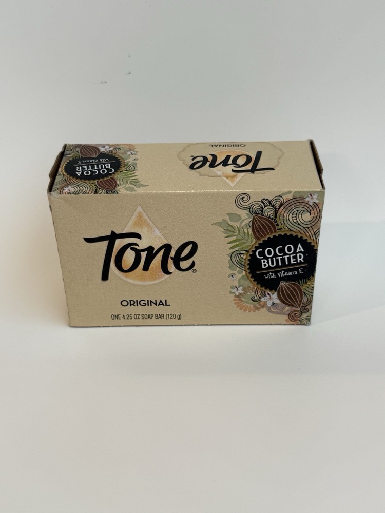 Tone Original Cocoa Butter Bar Soap 4.25 Oz Single bar Sealed New