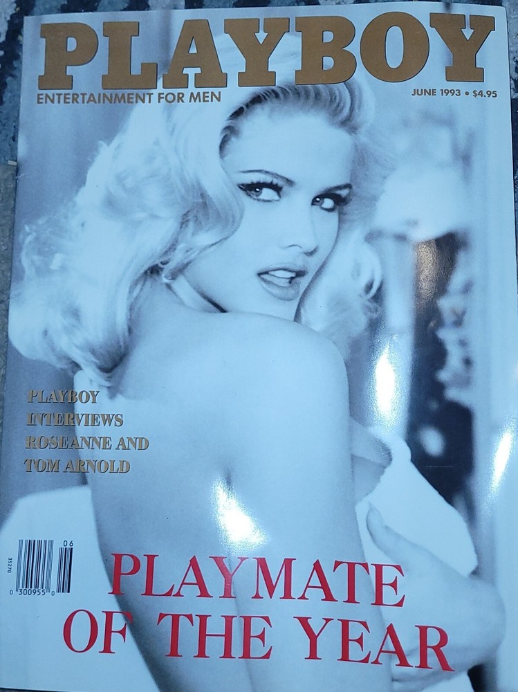 Playboy Magazine June 1993 Playmate Of The Year Anna Nicole Smith + Centerfold
