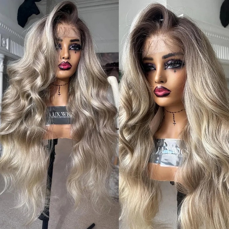 Long Hair Blonde Balayage Wig 26