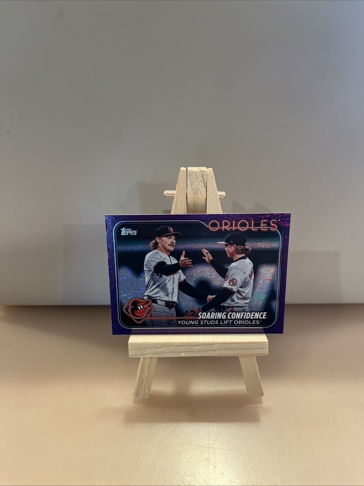 2024 Topps Update Holliday/Henderson Veteran Combo Purple Holo foil 798/799