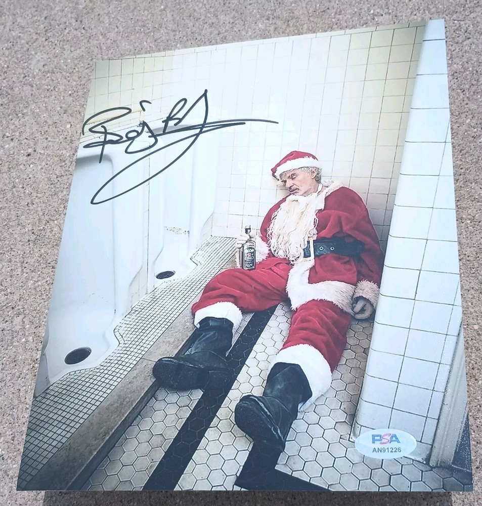 BILLY BOB THORNTON Bad Santa SIGNED 8X10 Photo PSA/DNA Tt