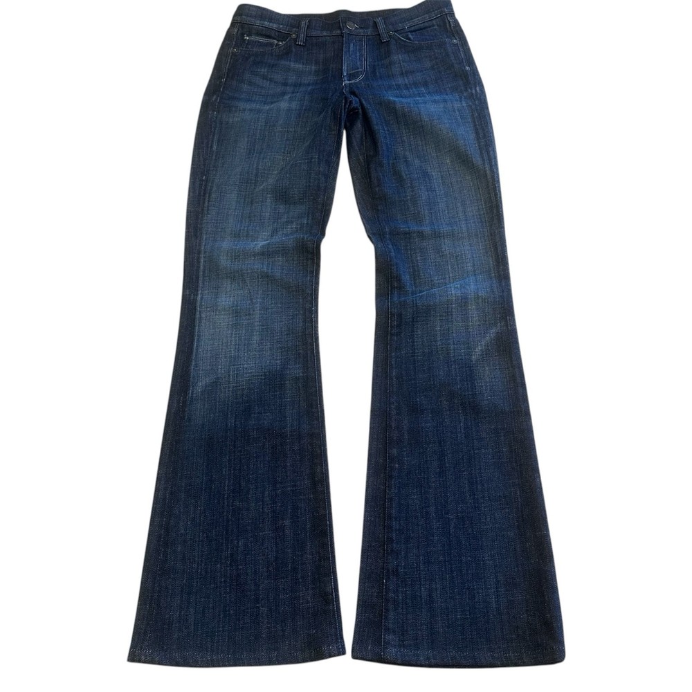Citizens Of Humanity High Rise Bootcut Jeans Womens Size 25 Amber Stretch USA Made Boho Style Excellent Used Condition