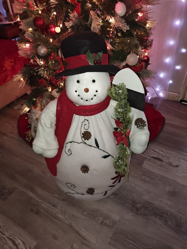 Kirkland Signature Christmas Holiday Vintage Decorative Snowman Winter Decor 32