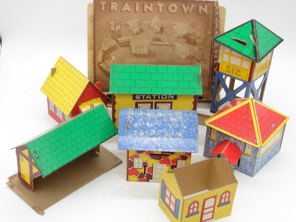 Cardstock Buildings for O and Standard Gauge Model Train Layouts