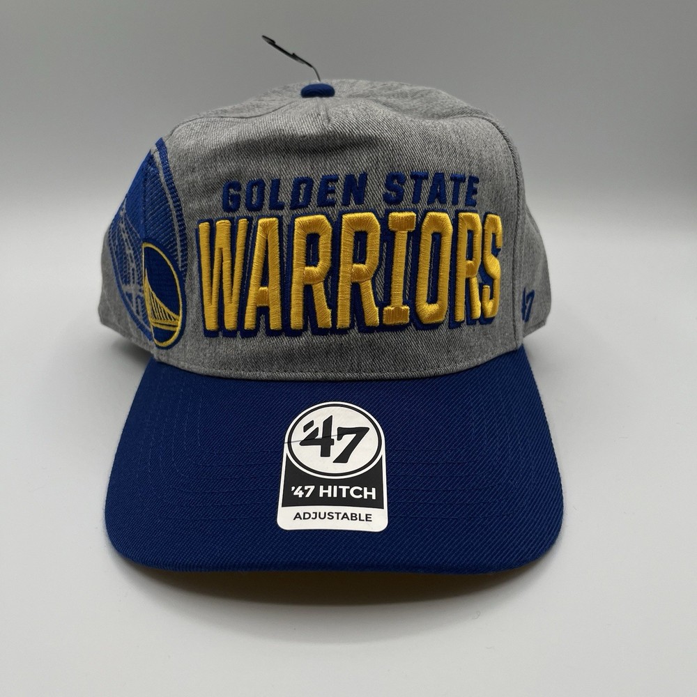 Golden State Warriors 47 Brand Hat Hitch Snapback Structured Adjustable NEW
