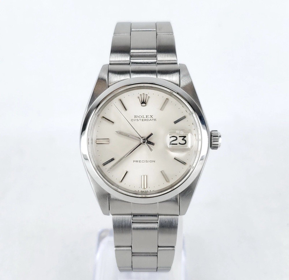 Rolex Oysterdate Precision 6694 Unisex Stainless Steel Watch