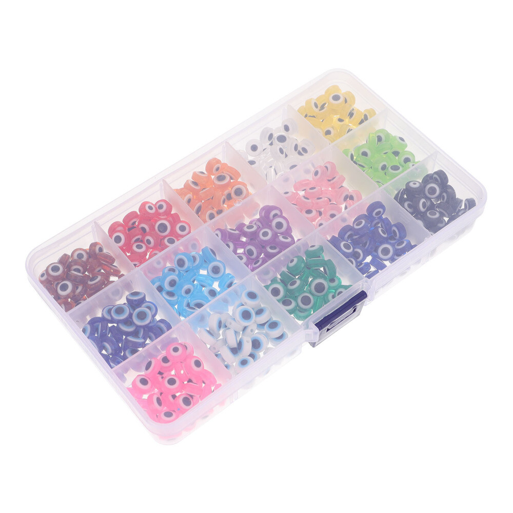 Two-Sided Horror Eye Bead Buckle with Eyeball Design for Unique Jewelry