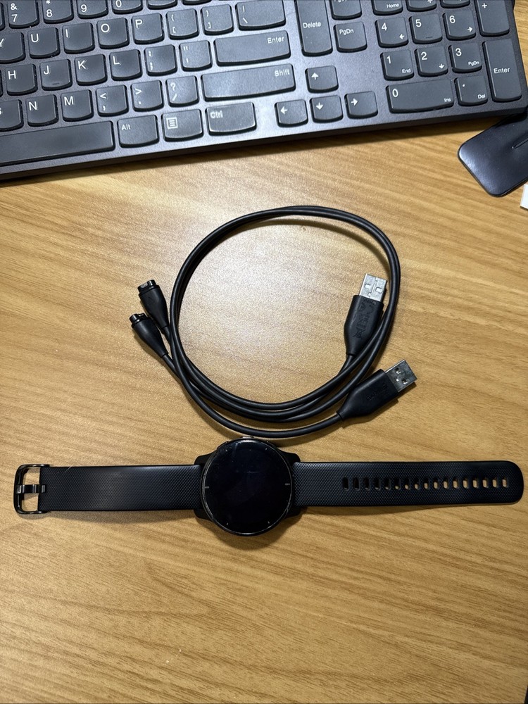 Garmin Venu 2 Plus 43mm GPS Smart Watch with Black Band