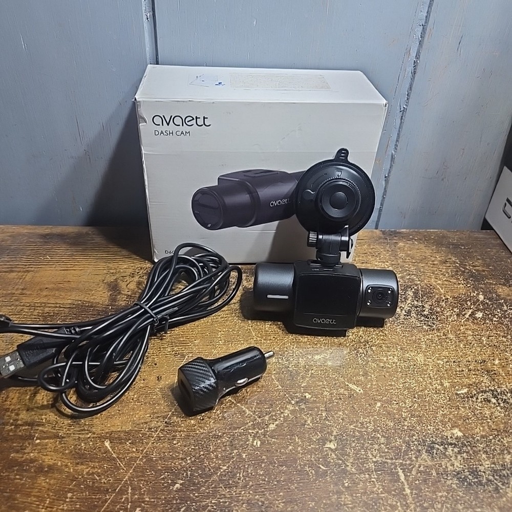 1080P Dual Dash Cam with GPS WiFi Front and Interior Recording by Avaett