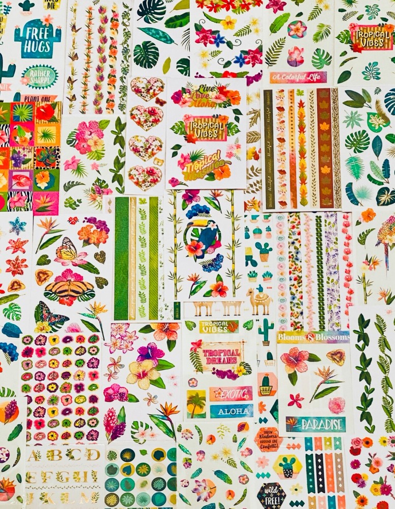 12+ Sheets | Wholesale Christmas Gift Sticker Lot Stickers