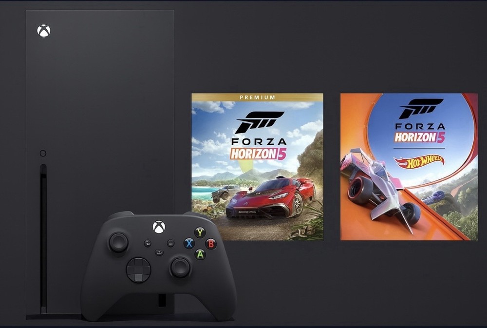 Microsoft Xbox Series X Forza Horizon 5 Bundle 1TB Video Game Console - Black